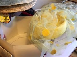 Women's hats - vintage and newer