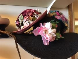 Women's hats - vintage and newer
