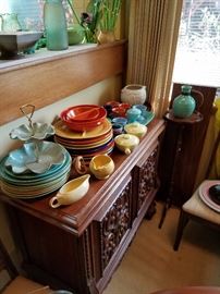 Pacific pottery, california pottery, santa anita ware, so colorful