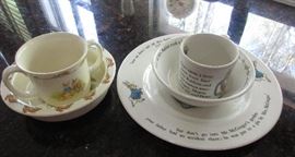 Wedgwood children's dishes