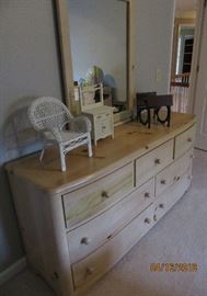 dresser with mirror American girl furniture