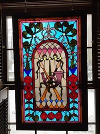 Stained glass window