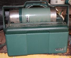 Vintage stanley lunch box and thermos