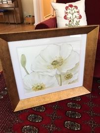 Beautifully framed artwork