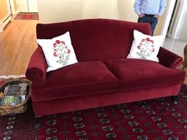 Super clean crate & barrel sofa