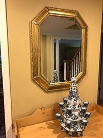 Gilt mirror