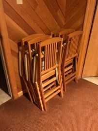 Foldout chairs