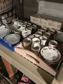 Different dinnerware sets