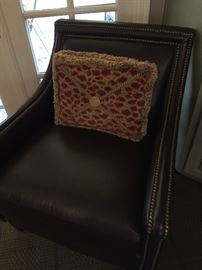 Bernhardt leather chair