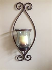 Pair of candle sconces