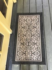 Door mat - measures about 2' x 4'