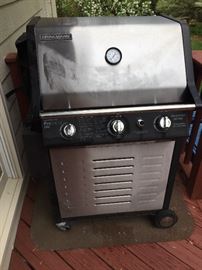 Brinkmann gas grill with cover - see next photo