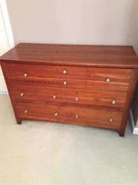 Stanley 3 drawer dresser. Measures about:  44" L, 18" W, 30" H