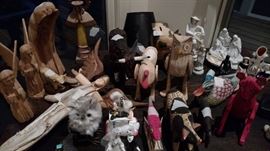 collection of figurines
