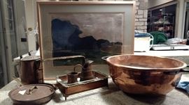 art and copper vessels
