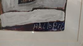 signature on southwestern art