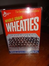 Wheaties Cereal Box~Fostoria Redmen Football State Champs 1988