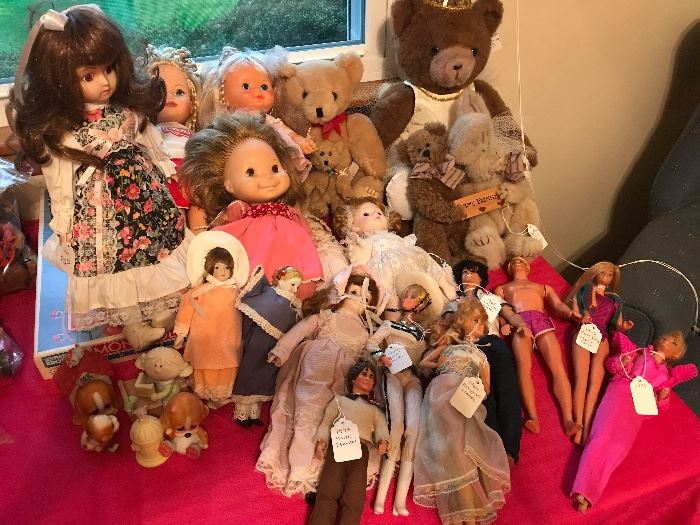 1960's Barbies,  Dolls & Bears