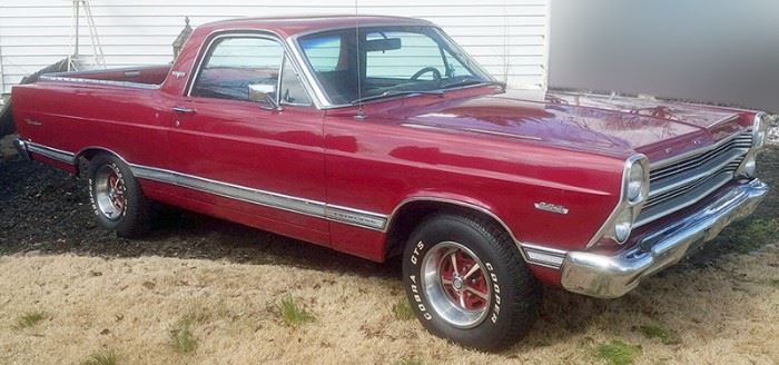At 8PM: 1967 Ford Ranchero | 289 Engine;  Automatic Transmission; Power Steering, etc.