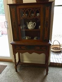 Handpainted China Hutch