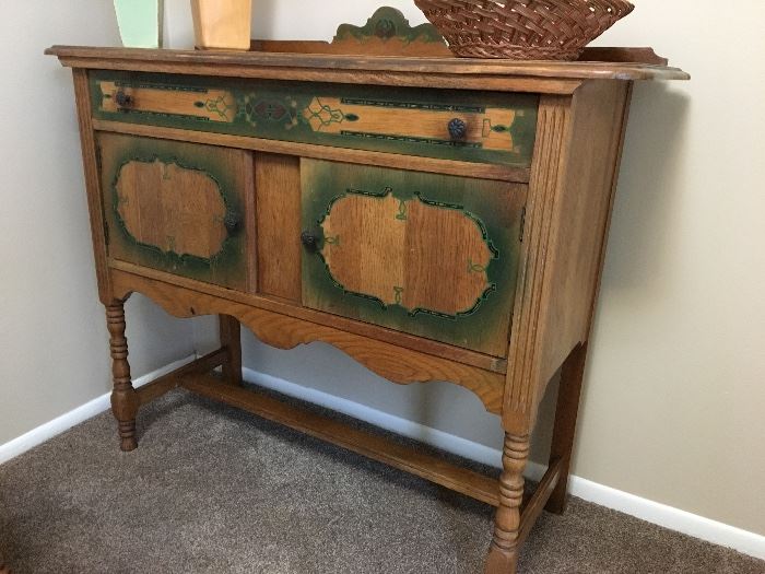 Handpainted buffet