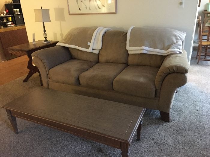 Microfiber couch