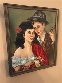 Fantastic European School Signed Oil Painting