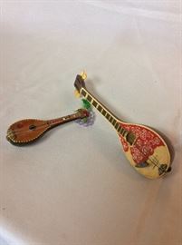 Small Decorative Stringed Instruments. 