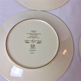 Lenox Collector Plates.