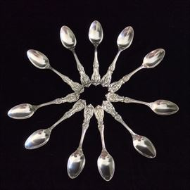 Reed & Barton Francis I Sterling Silver Flatware. 