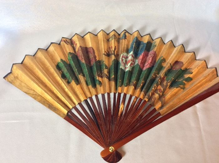 Large Decorative Fan. 16" L.