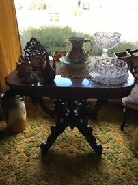 One of several Victorian Marble Top pieces