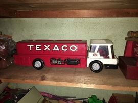 Vintage Steel Texaco Jet Fuel Tanker