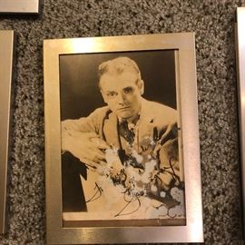 Vintage James Cagney photo signed