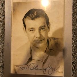 Vintage photo of Lou Chaney Jr.