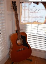 Eko Guitar signed by maker