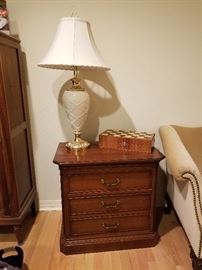 Set 2 Ethan Allen  side tables