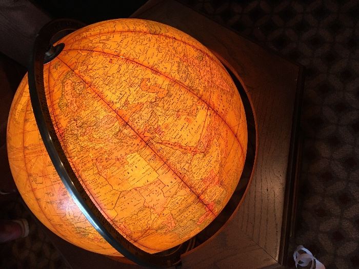 Large globe light
