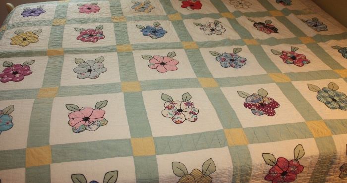 Hand stitched quilt 