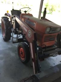  KUBOTA  BRAND TRACTOR WITH BUSH HOG