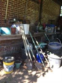  GARDEN TOOLS  AND  MIC ITEMS