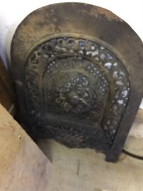  ANTIQUE  FIREPLACE COVER