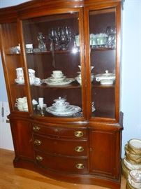 Mahogany China Cabinet