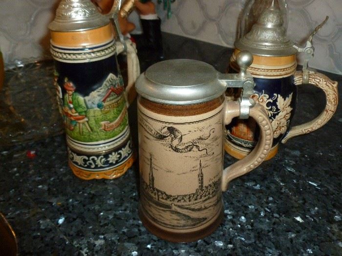 Vintage Steins