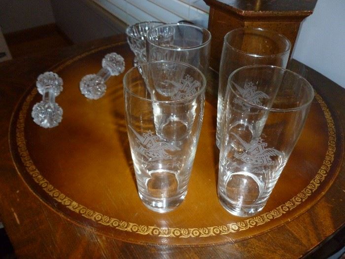 Anheuser Busch glasses