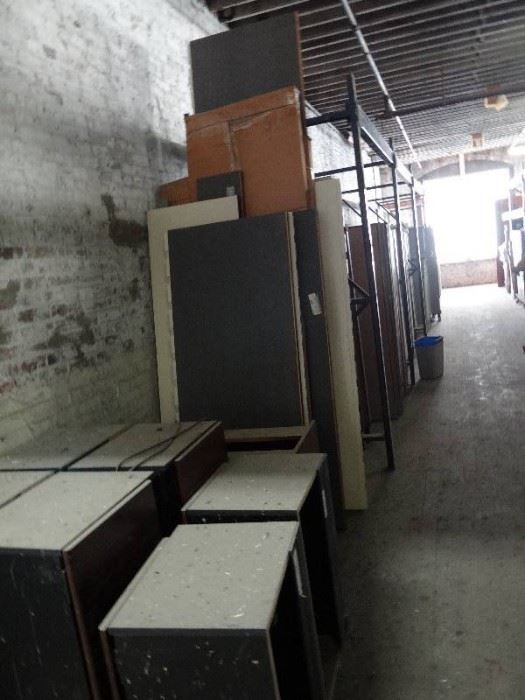 Cubicle Parts Partitions and Laminate Tops