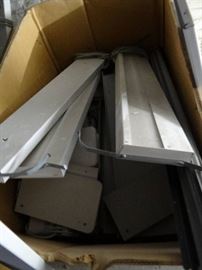 Large Lot of Cubicle Parts and Pieces