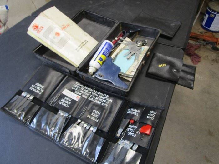 Multiple Lock Picking Sets