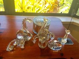 Baccarat Sea Serpent 4pcs