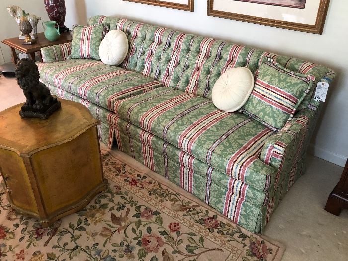 1960's Striped Sofa 